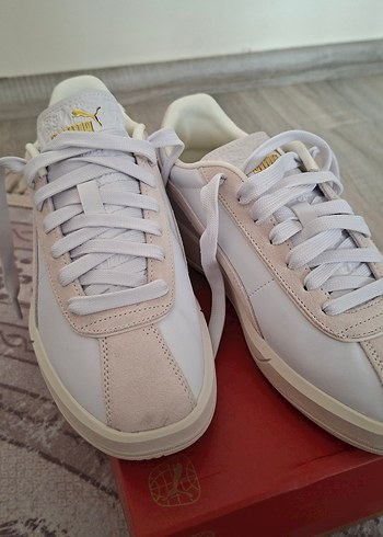 Beyaz Kadın Spor Ayakkabı Puma - Görsel 4