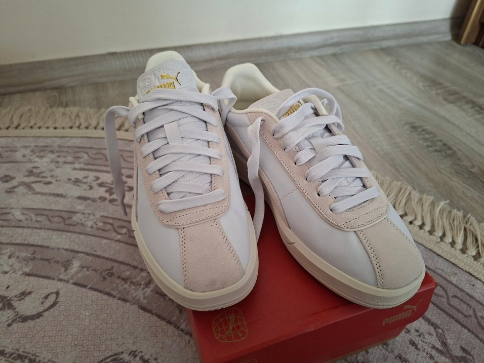 Beyaz Kadın Spor Ayakkabı Puma - Görsel 4