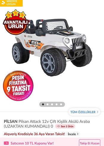 Beden Beyaz Elektrikli Çocuk Araba
