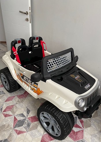 Beden beyaz Renk Beyaz Elektrikli Çocuk Araba