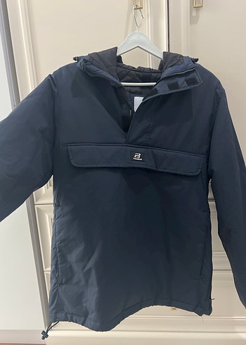 Erkek Lacivert Fermuarlı Street Wear Ceket - Görsel 4