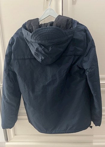 Erkek Lacivert Fermuarlı Street Wear Ceket - Görsel 3