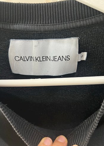 Calvin Klein Siyah erkek Sweatshirt - Görsel 2