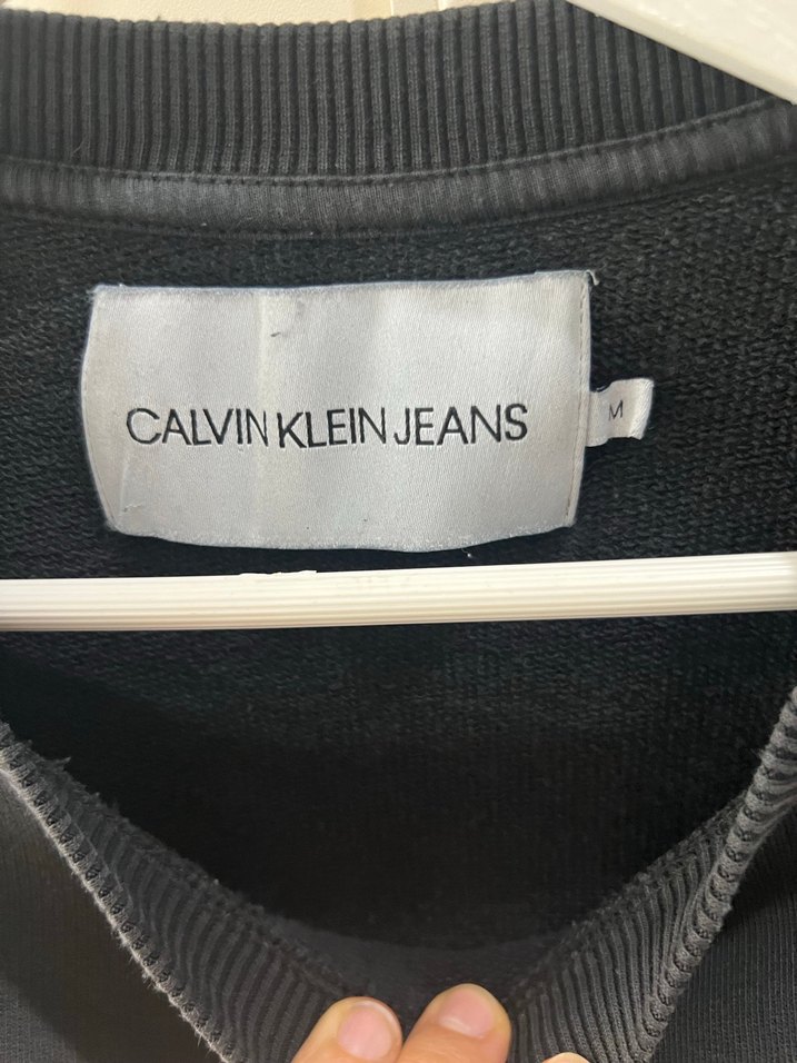 Calvin Klein Siyah erkek Sweatshirt - Görsel 2