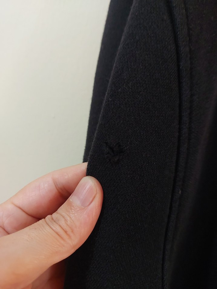 Siyah Fermuarlı Erkek Sweatshirt - Görsel 2