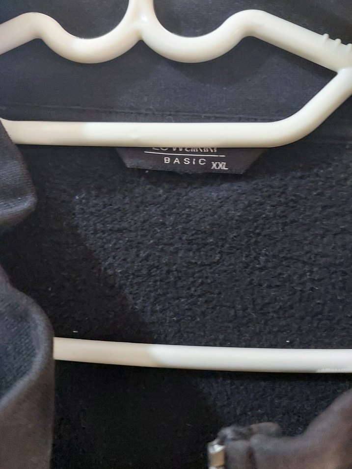 Siyah Fermuarlı Erkek Sweatshirt - Görsel 3