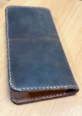 Hakiki deriden el işçiliği cüzdan - Görsel 5