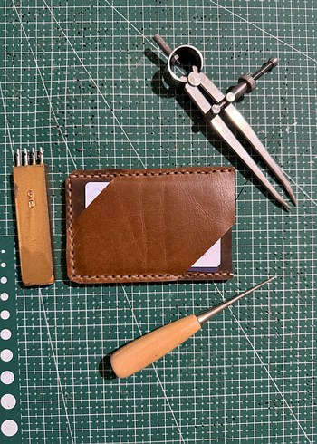 Kahverengi Minimalist Erkek Cüzdan - Görsel 2