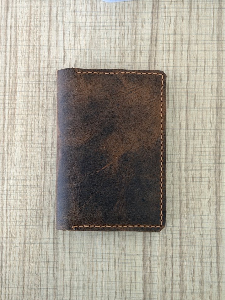 Hakiki deriden pasaport kılıfı - Görsel 4