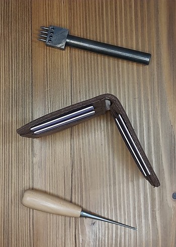 Hakiki deri dikey cüzdan - Görsel 3