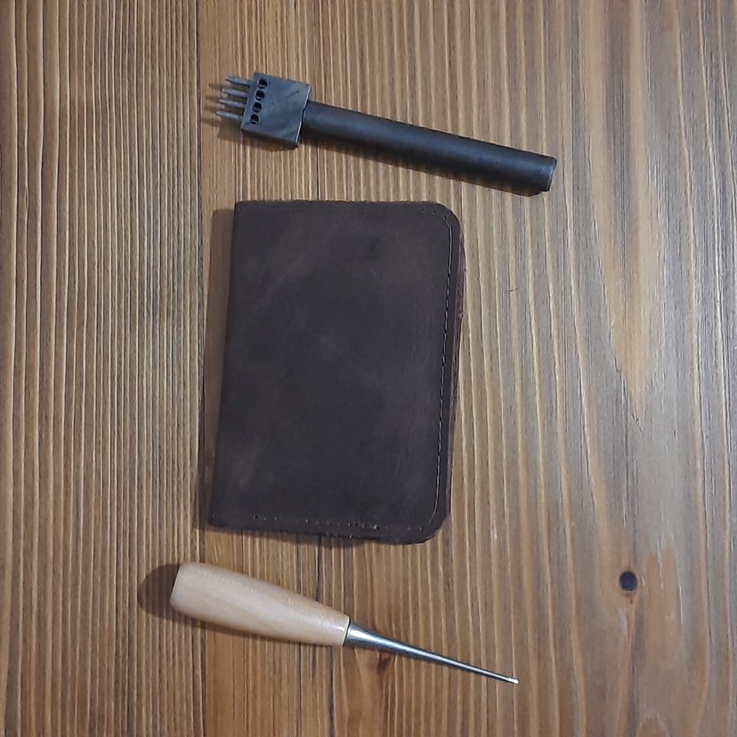 Hakiki deri dikey cüzdan - Görsel 2