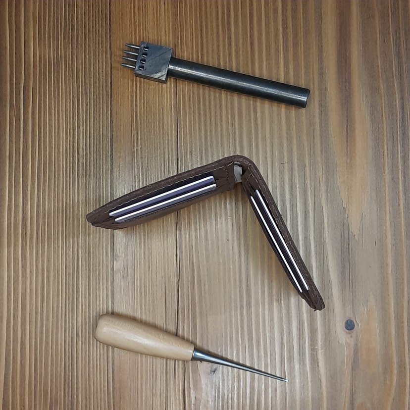 Hakiki deri dikey cüzdan - Görsel 3