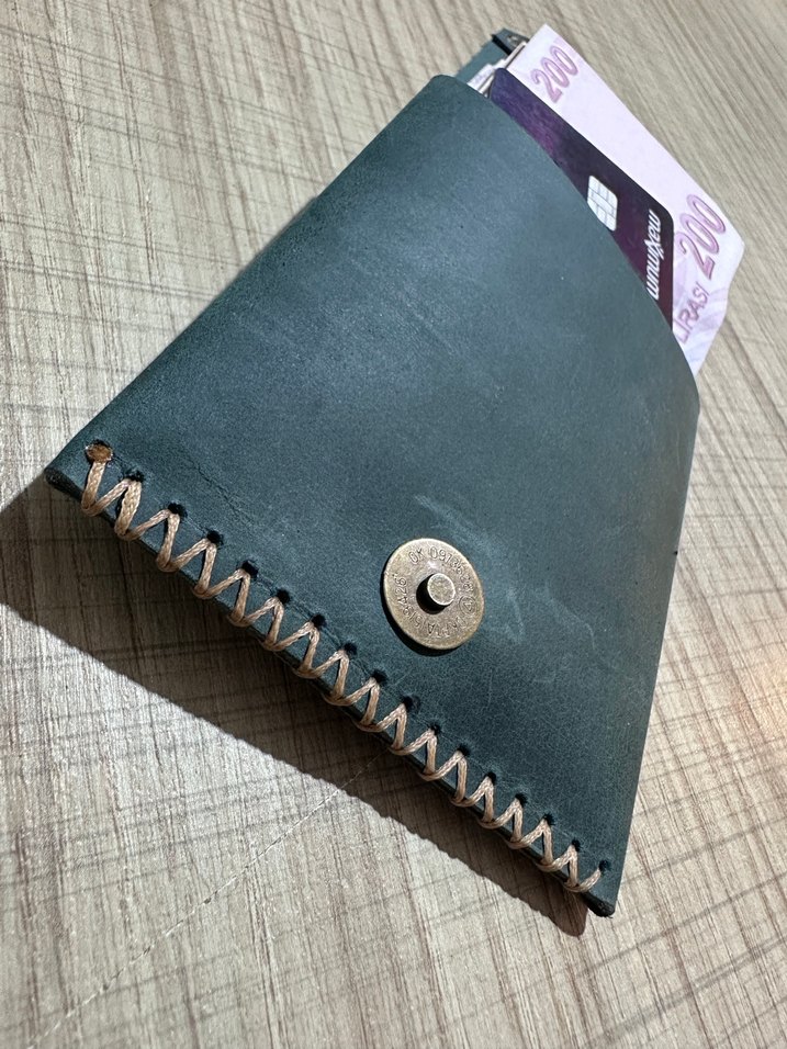 Modern tasarım hakiki deri cüzdan - Görsel 2