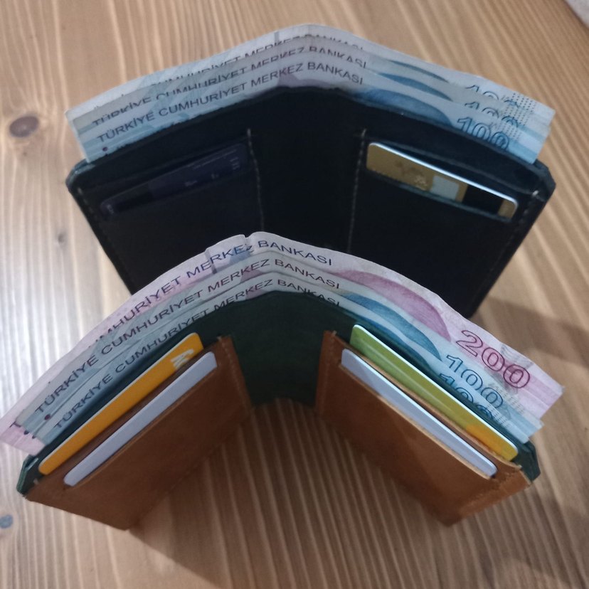 Hakiki deri el işçiliği cüzdan - Görsel 4