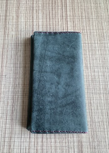 Hakiki deri tütün kesesi - Görsel 2