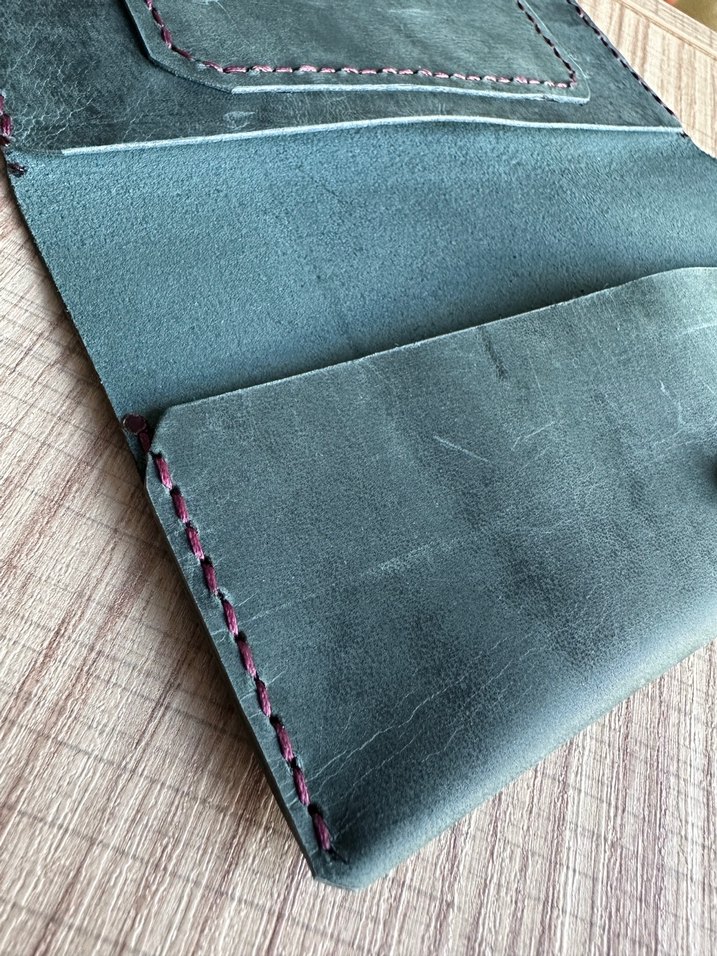 Hakiki deri tütün kesesi - Görsel 4