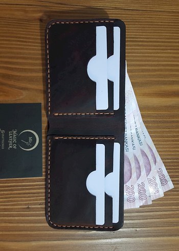 Hakiki deri baba cüzdan - Görsel 5