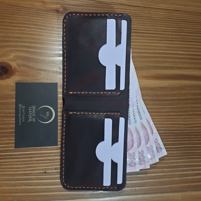 Hakiki deri baba cüzdan - Görsel 4