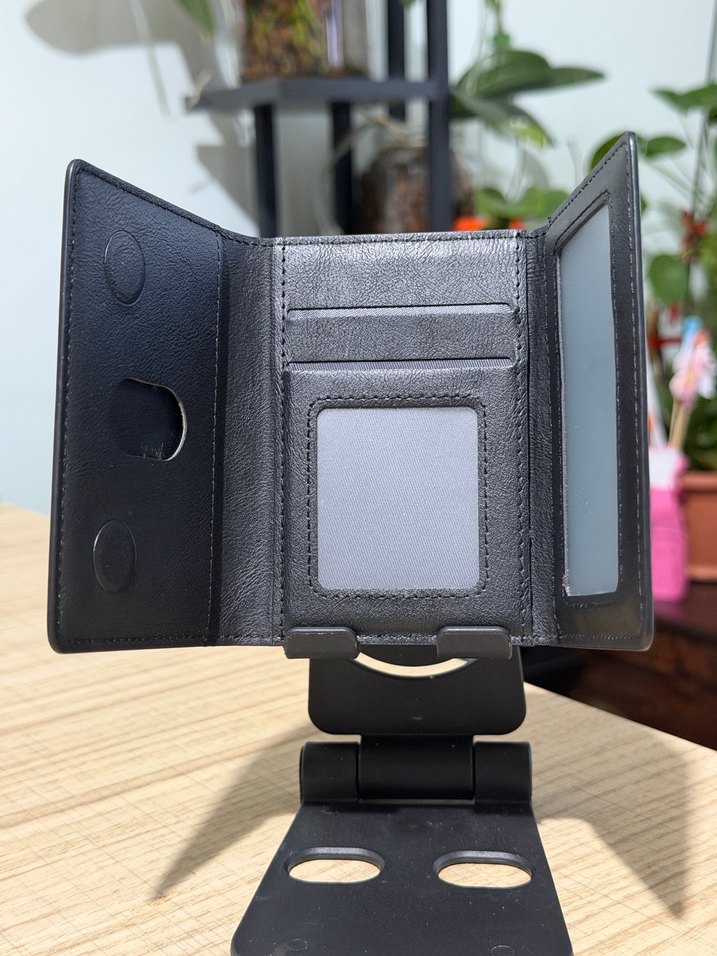 Suni deri magsafe cüzdan - Görsel 3