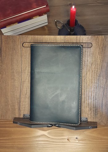 Hakiki deri kitap kılıfı - Görsel 9