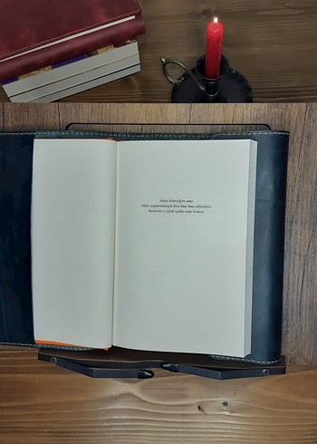 Hakiki deri kitap kılıfı - Görsel 8