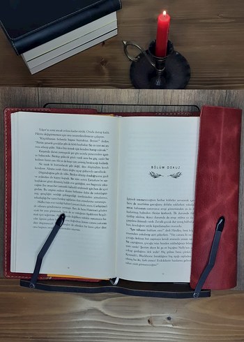 Hakiki deri kitap kılıfı - Görsel 6