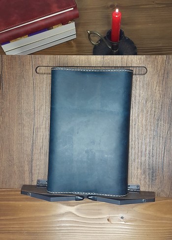 Hakiki deri kitap kılıfı - Görsel 3