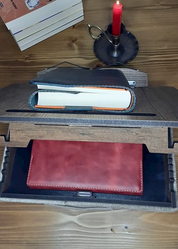 Hakiki deri kitap kılıfı - Görsel 10