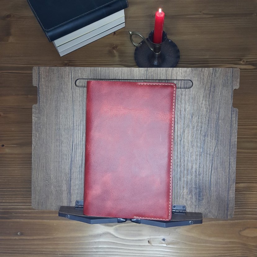 Hakiki deri kitap kılıfı - Görsel 2