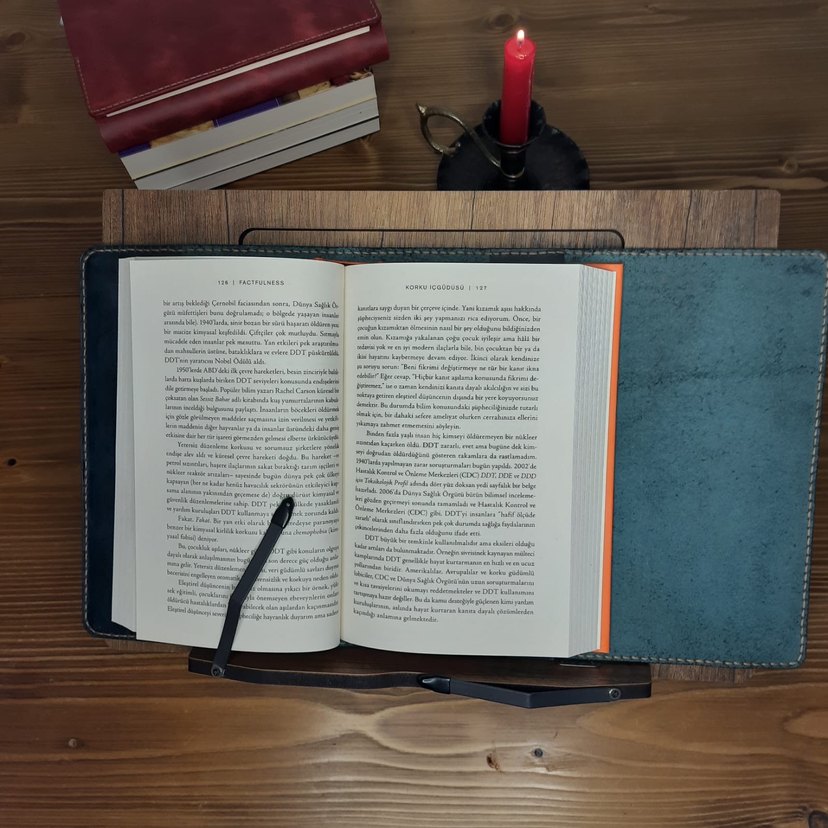 Hakiki deri kitap kılıfı - Görsel 5