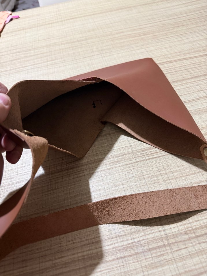 Hakiki deri günlük çanta - Görsel 3