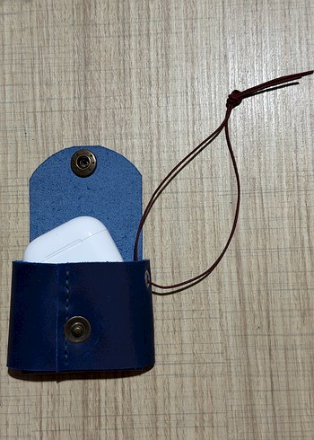 Hakiki deriden kulaklık kılıfı - Görsel 3