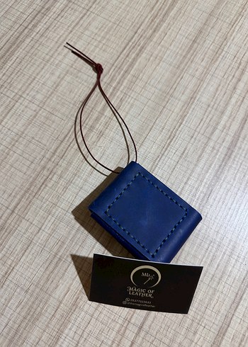 Hakiki deriden kulaklık kılıfı - Görsel 7