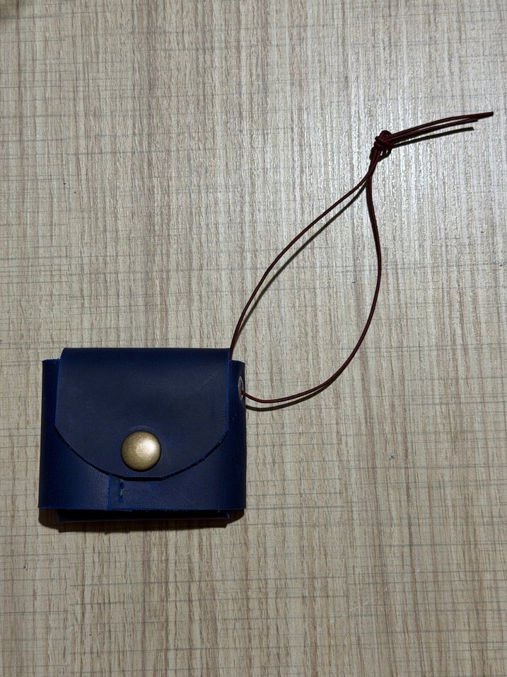 Hakiki deriden kulaklık kılıfı - Görsel 2