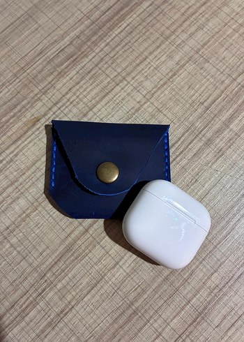 Hakiki deri airpods 4 kılıf - Görsel 4