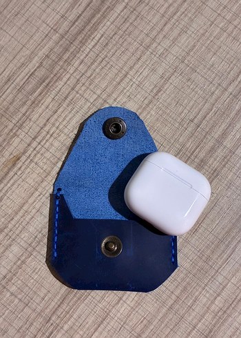 Hakiki deri airpods 4 kılıf - Görsel 2