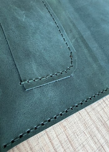 Hakiki deri tütün kesesi - Görsel 5