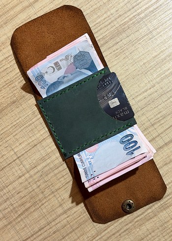 Modern tasarım hakiki deri cüzdan - Görsel 3