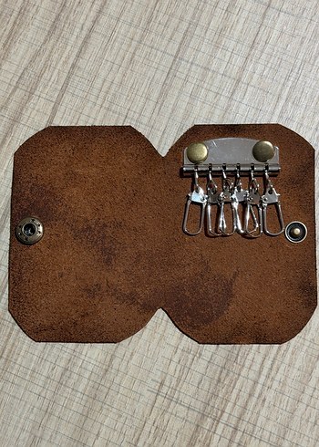 Hakiki deri anahtarlık - Görsel 4