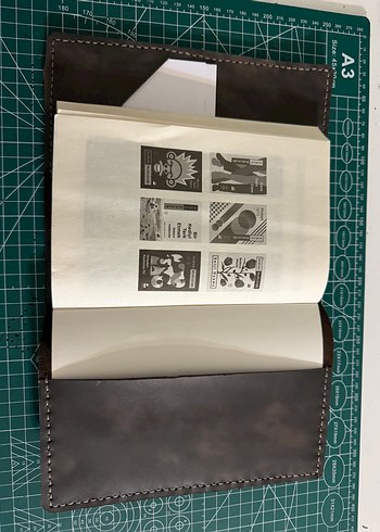 Beden Hakiki deriden el işçiliği defter kılıfı