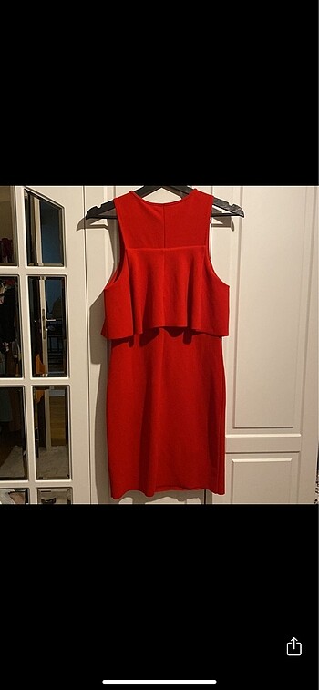 s Beden kırmızı Renk Kırmızı elbise