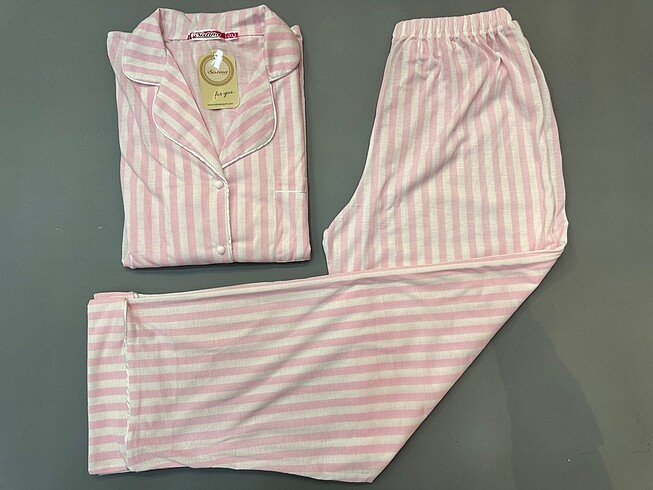 Diğer Pijama takım önden düğmeli