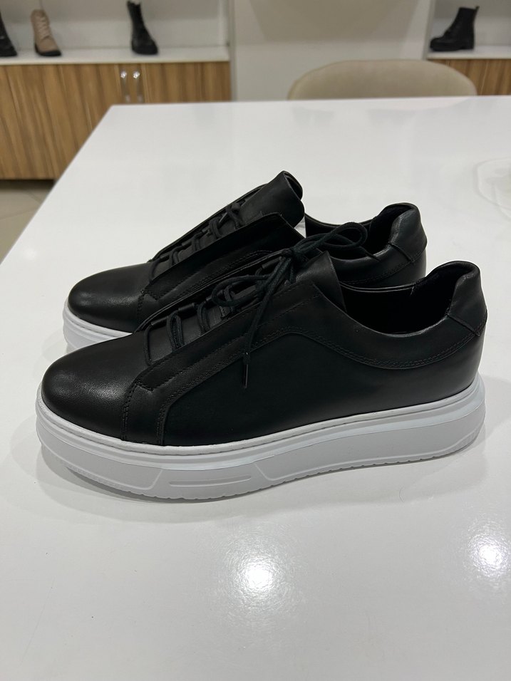 Siyah Günlük Erkek Sneakers(Lufian Modelidir) - Görsel 5