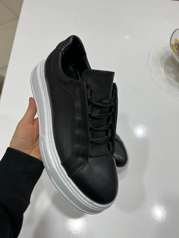 Siyah Erkek Günlük Sneakers(Lufian Modelidir.) - Görsel 2