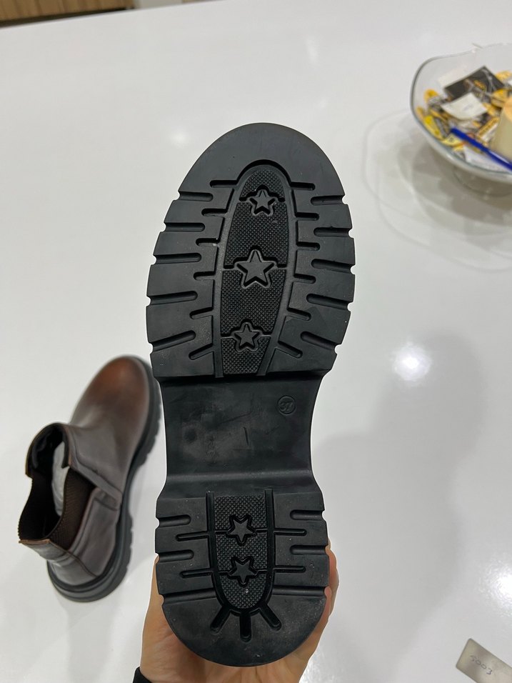 Kahverengi Deri Erkek Bot - Görsel 5