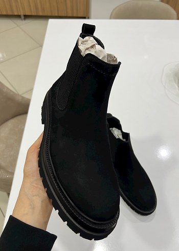 Siyah Nubuk Erkek Bot - Görsel 4