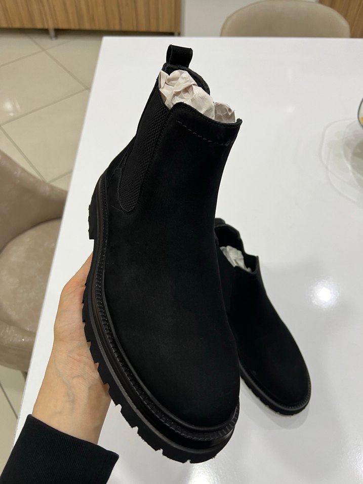 Siyah Nubuk Erkek Bot - Görsel 4