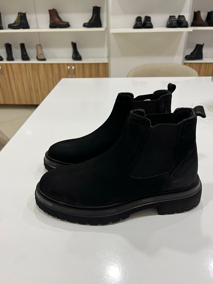 Siyah Nubuk Erkek Bot - Görsel 2