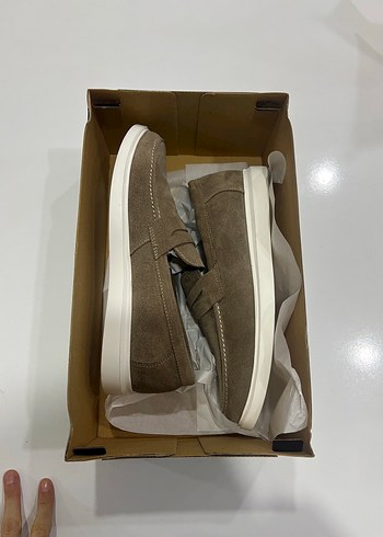 Bej Süet Erkek Günlük Loafer Ayakkabı - Görsel 3