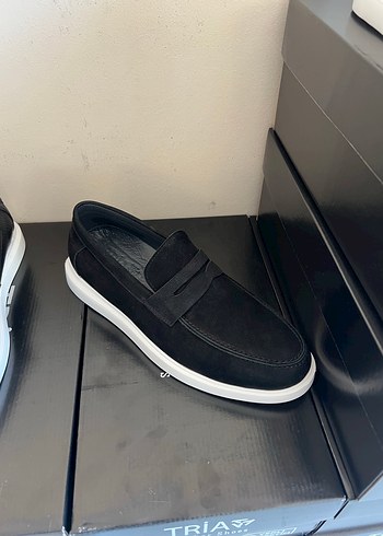 Siyah Minimalist Erkek Klasik Ayakkabı